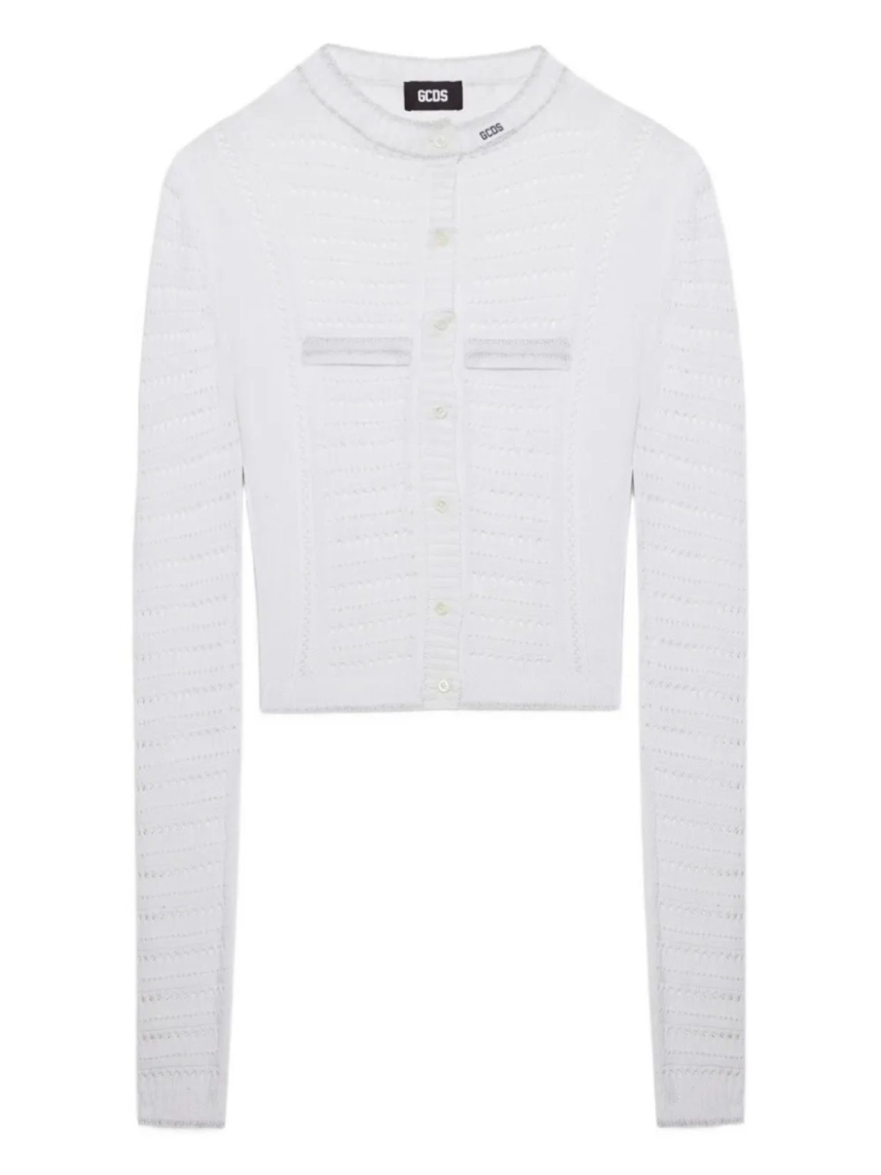 Кардиган GCDS Tennis, белый
Кардиган GCDS Tennis, белый