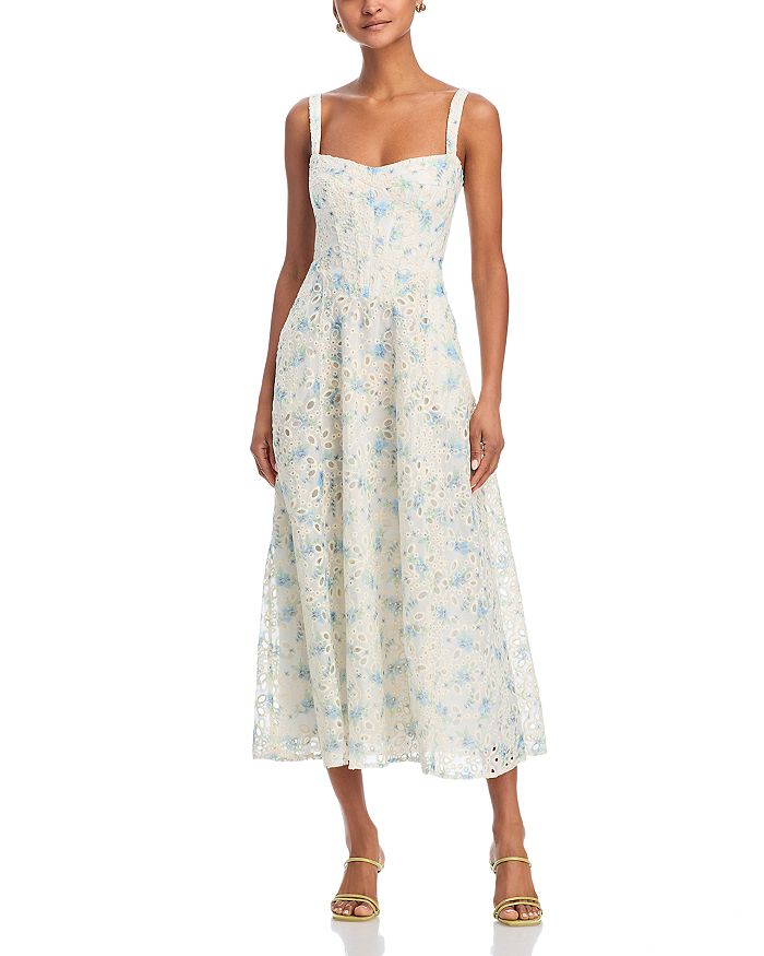 Платье миди Adaline с вышивкой Bardot, синий
Платье миди Adaline с вышивкой Bardot, синий