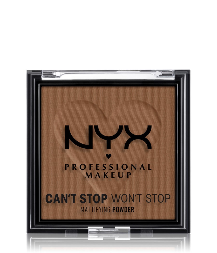 Компактная пудра NYX Professional Makeup Can’t Stop Won’t Stop Mattifying Powder, Nr. 09 - Deep, 6g
Компактная пудра NYX Professional Makeup Can’t Stop Won’t Stop Mattifying Powder, Nr. 09 - Deep, 6g