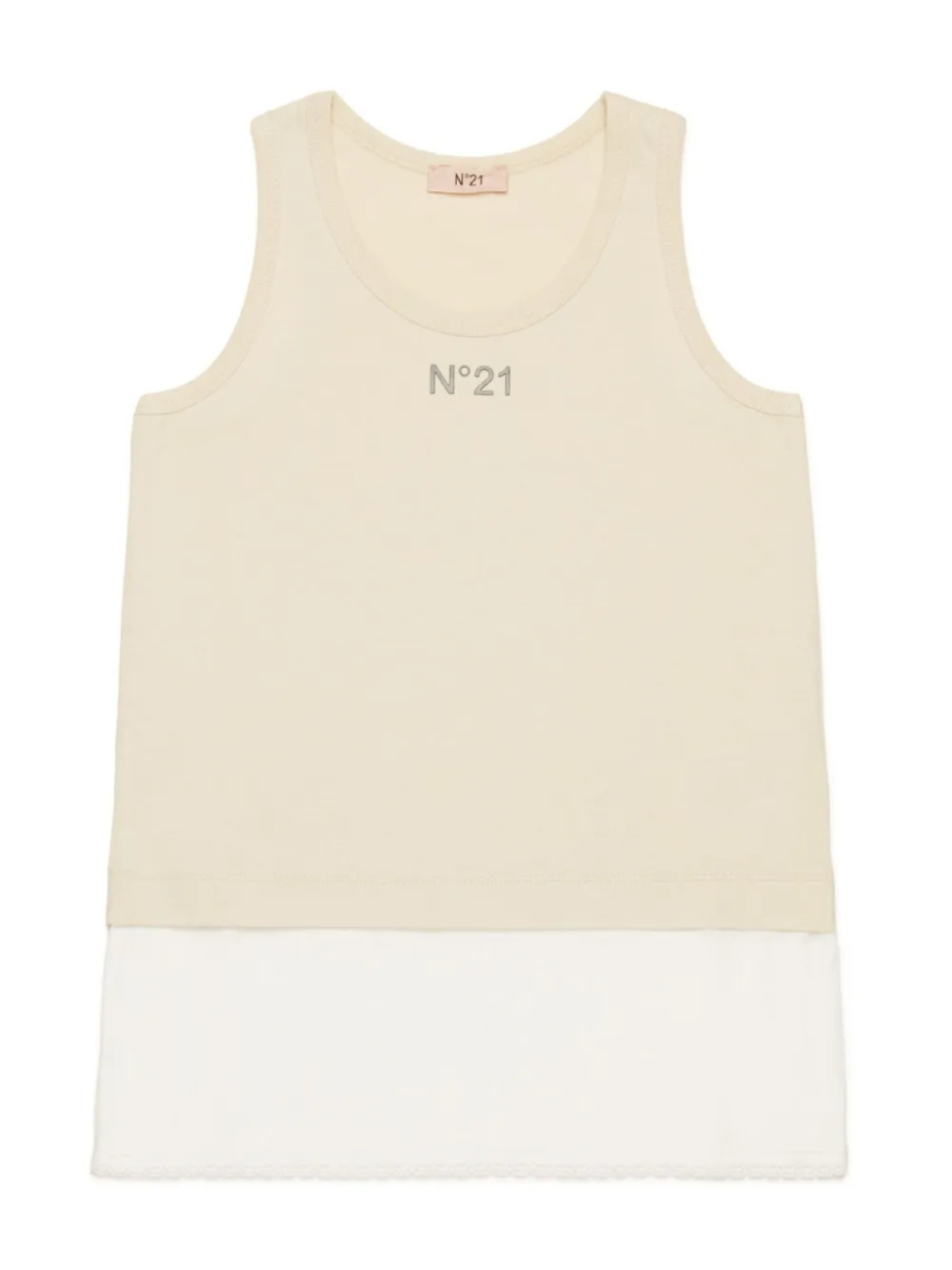 Топ с вышитым логотипом Nº21 Kids, нейтральный
Топ с вышитым логотипом Nº21 Kids, нейтральный