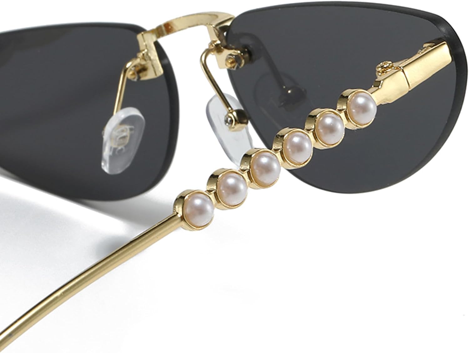 bullabulling Модные солнцезащитные очки без оправы "кошачий глаз" в винтажном стиле, маленькие треугольные очки с защитой от УФ-излучения UV400, металлические оправы, для женщин и мужчин, для активного отдыха (зеленые), Green
bullabulling Модные солнцезащитные очки без оправы "кошачий глаз" в винтажном стиле, маленькие треугольные очки с защитой от УФ-излучения UV400, металлические оправы, для женщин и мужчин, для активного отдыха (зеленые), Green