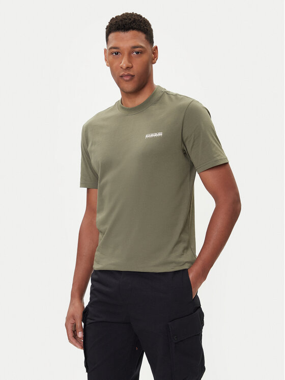 Футболка regular fit Smallbox NP0A88TR Napapijri, зеленый
Футболка regular fit Smallbox NP0A88TR Napapijri, зеленый