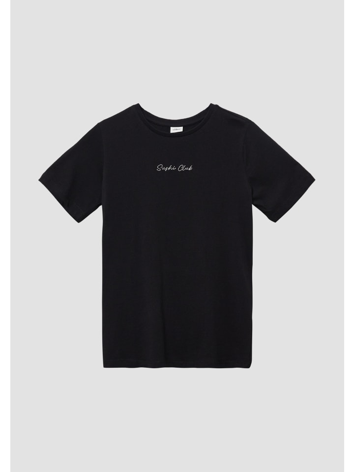 Футболка s.Oliver, черный 
Футболка s.Oliver, черный