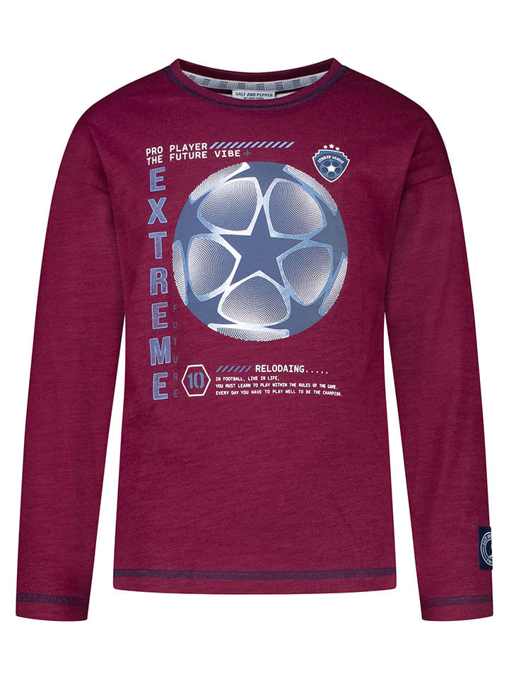 Рубашка с длинным рукавом Salt and Pepper, бордовый
Рубашка с длинным рукавом Salt and Pepper, бордовый