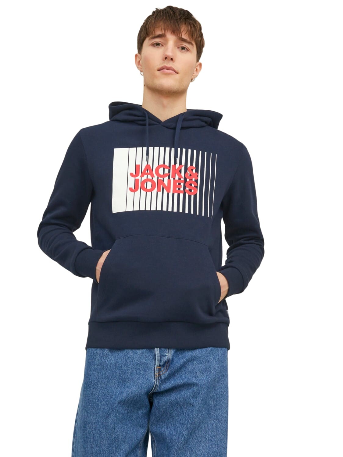 Толстовка Jack & Jones JJECORP LOGO, синий 
Толстовка Jack & Jones JJECORP LOGO, синий