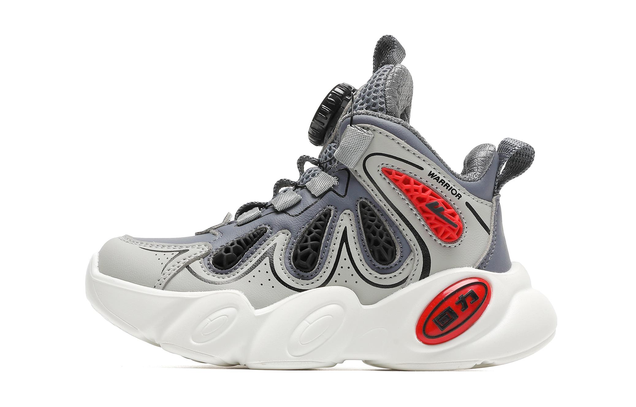 Детские повседневные кроссовки Kids WARRIOR, серо-красные
Детские повседневные кроссовки Kids WARRIOR, серо-красные
