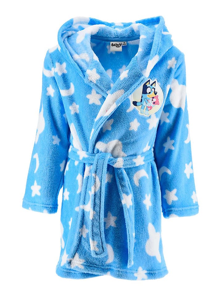 Bluey Халат "Блюи" светло-голубого цвета
Bluey Халат "Блюи" светло-голубого цвета