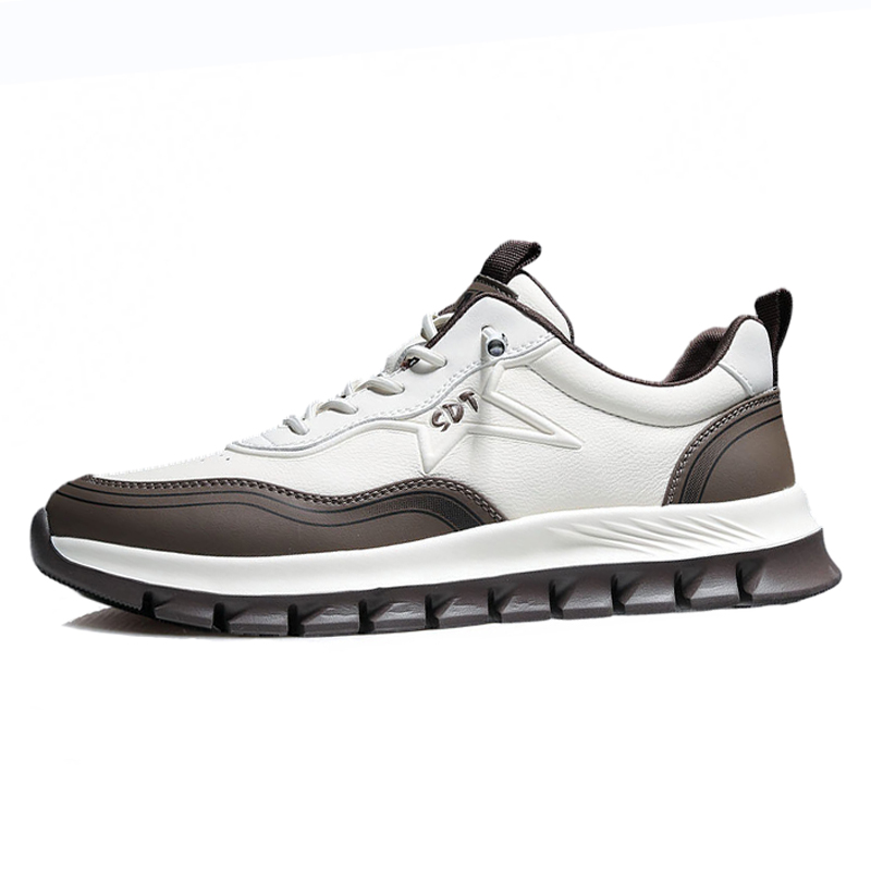 SENJIALUO Низкие повседневные туфли мужские, белые, коричневые
SENJIALUO Низкие повседневные туфли мужские, белые, коричневые