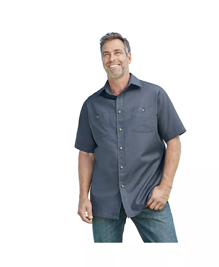 Мужская спортивная рубашка с коротким рукавом и карманом KingSize, серый
Мужская спортивная рубашка с коротким рукавом и карманом KingSize, серый