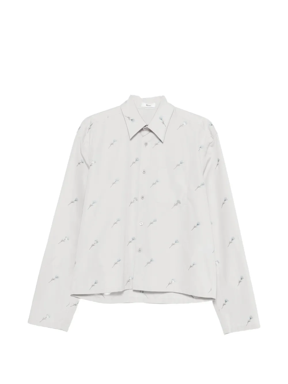 Рубашка с цветочной вышивкой и застежкой на пуговицы Rier, серый
Рубашка с цветочной вышивкой и застежкой на пуговицы Rier, серый