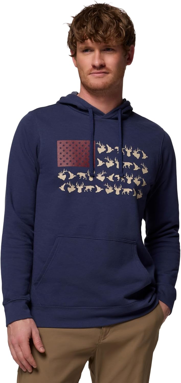 Колумбия мужская толстовка с капюшоном PHG Game Flag II, Nocturnal/Red Jasper Hunt Flag, M Columbia
Колумбия мужская толстовка с капюшоном PHG Game Flag II, Nocturnal/Red Jasper Hunt Flag, M Columbia