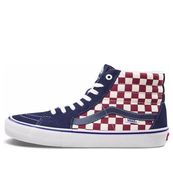 Кроссовки sk8-hi pro 'checkerboard - dress blues' Vans, красный
Кроссовки sk8-hi pro 'checkerboard - dress blues' Vans, красный