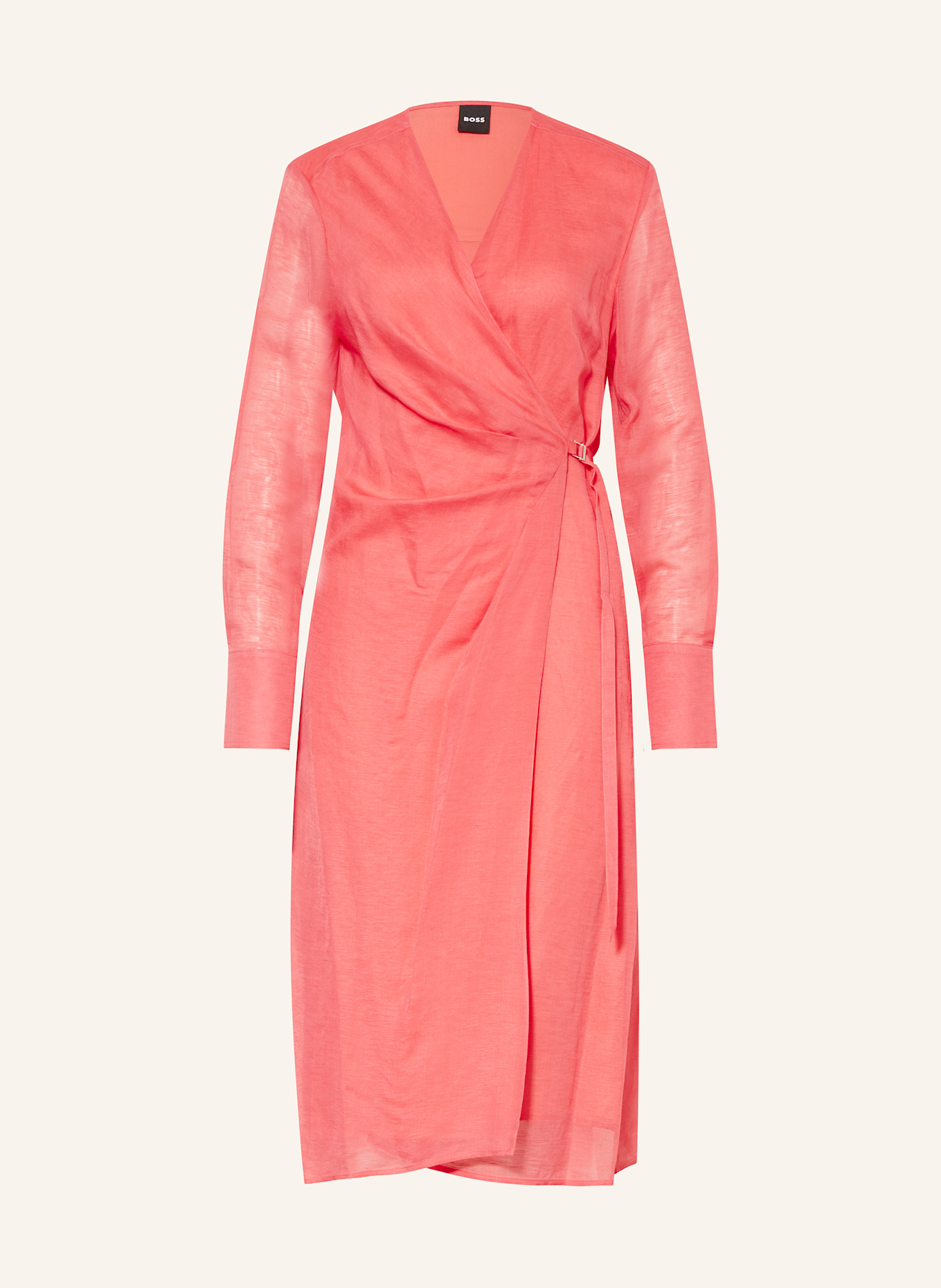 Платье-Халат Dosala со льном Boss, красный
Платье-Халат Dosala со льном Boss, красный