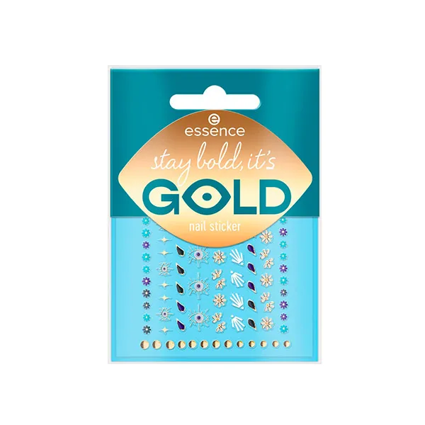 Наклейки для ногтей Pegatinas Para Uñas Stay Bold, It's Gold Essence, 1 UD
Наклейки для ногтей Pegatinas Para Uñas Stay Bold, It's Gold Essence, 1 UD