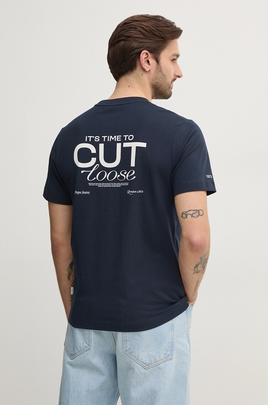 Футболка PARRIS из хлопка Pepe Jeans, темно-синий
Футболка PARRIS из хлопка Pepe Jeans, темно-синий