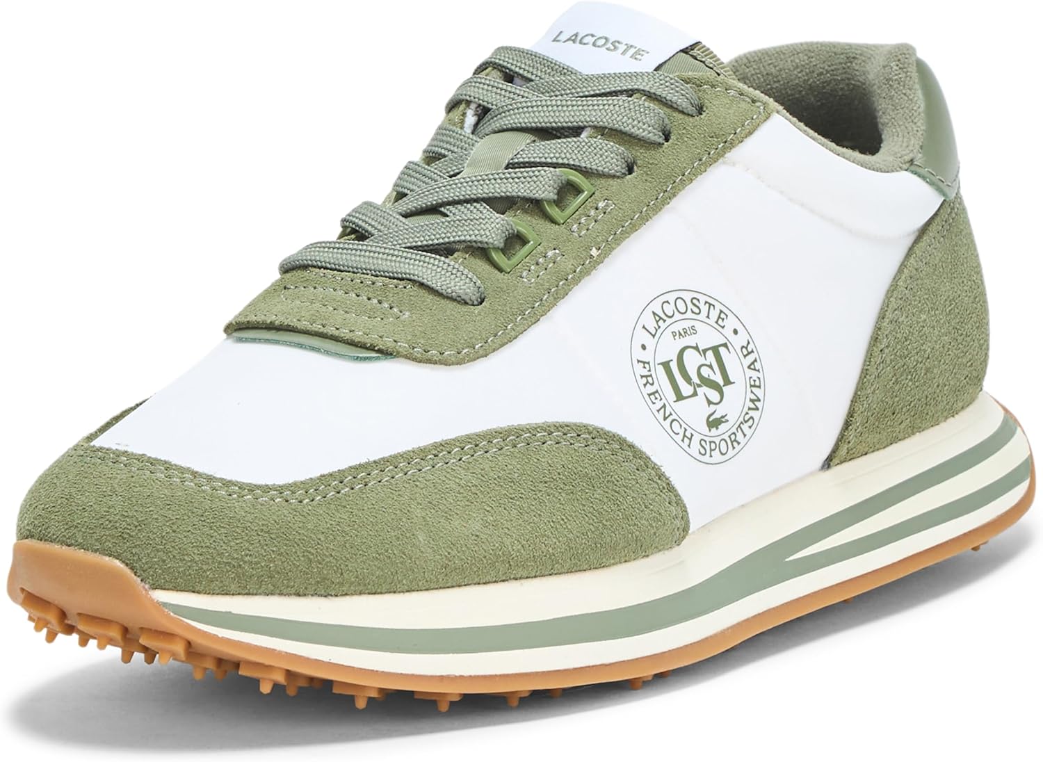 Мужские кроссовки Lacoste L-Spin, белый/хаки
Мужские кроссовки Lacoste L-Spin, белый/хаки