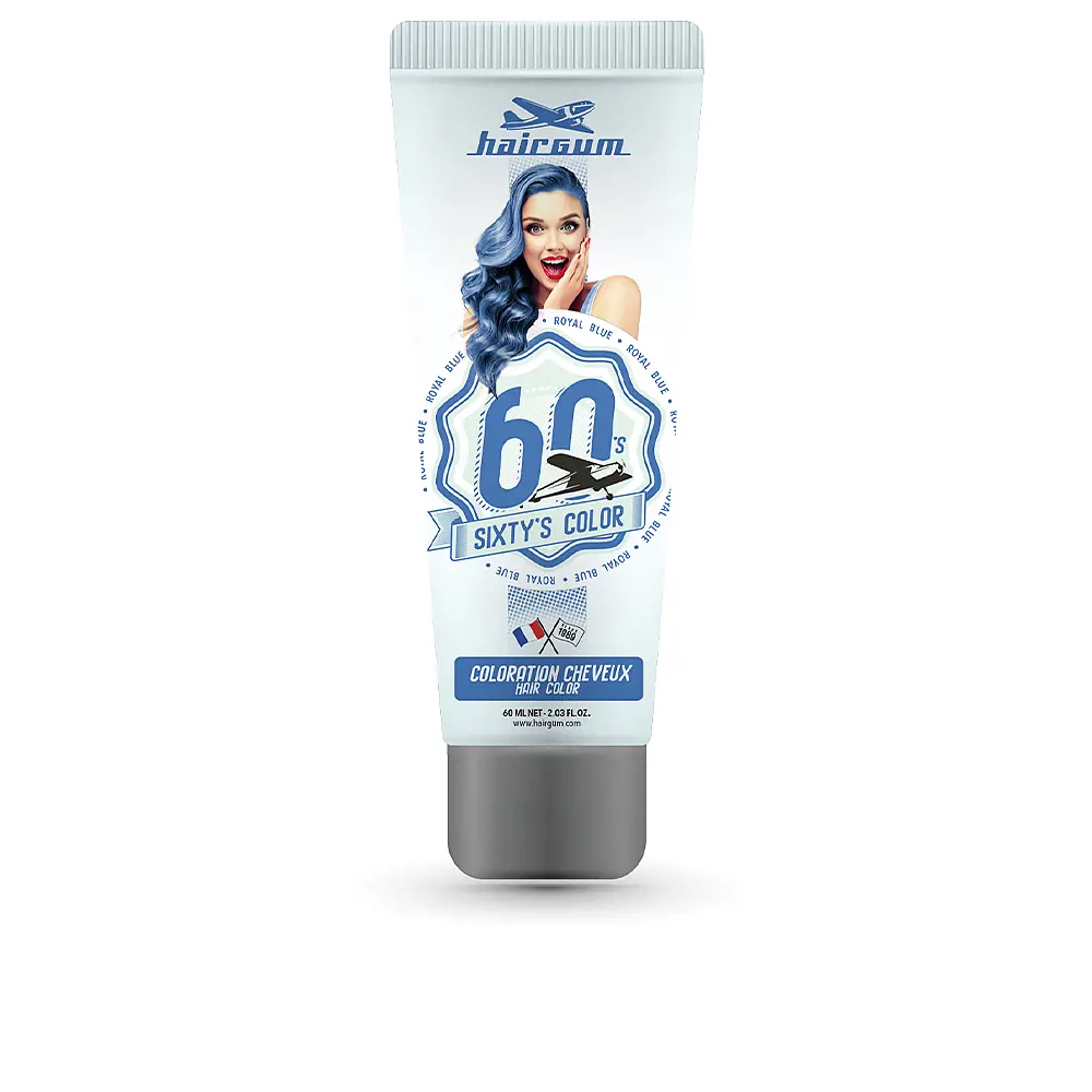 Краска для волос sixty’s color hair color Hairgum, цвет royal blue, 60 мл.
Краска для волос sixty’s color hair color Hairgum, цвет royal blue, 60 мл.