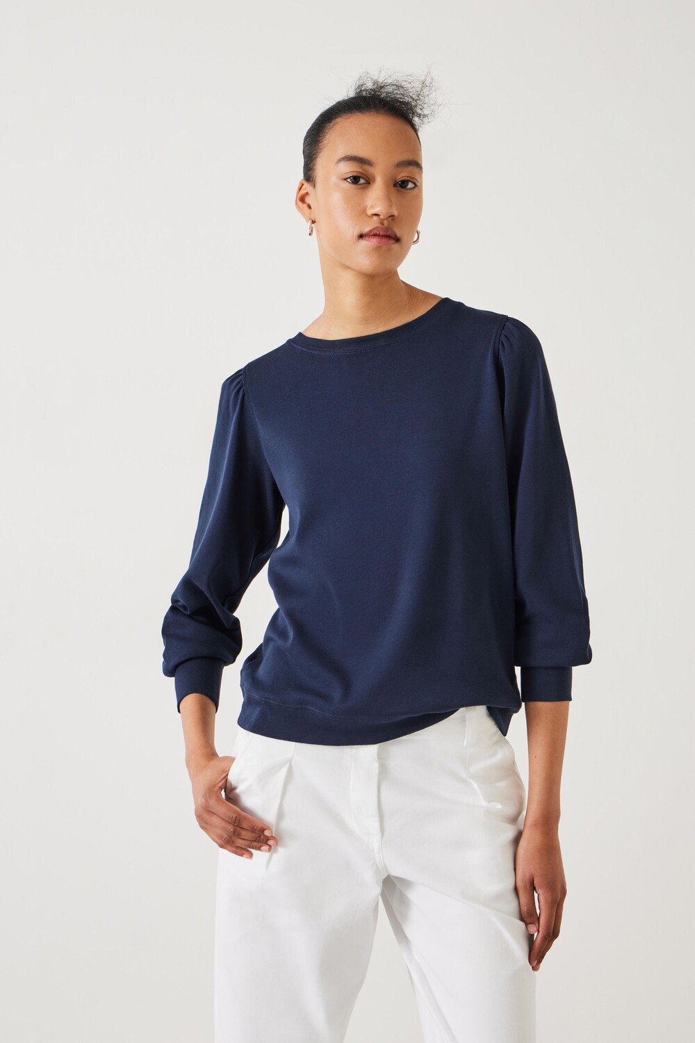 Толстовка Emily с пышными рукавами Hush, синий
Толстовка Emily с пышными рукавами Hush, синий