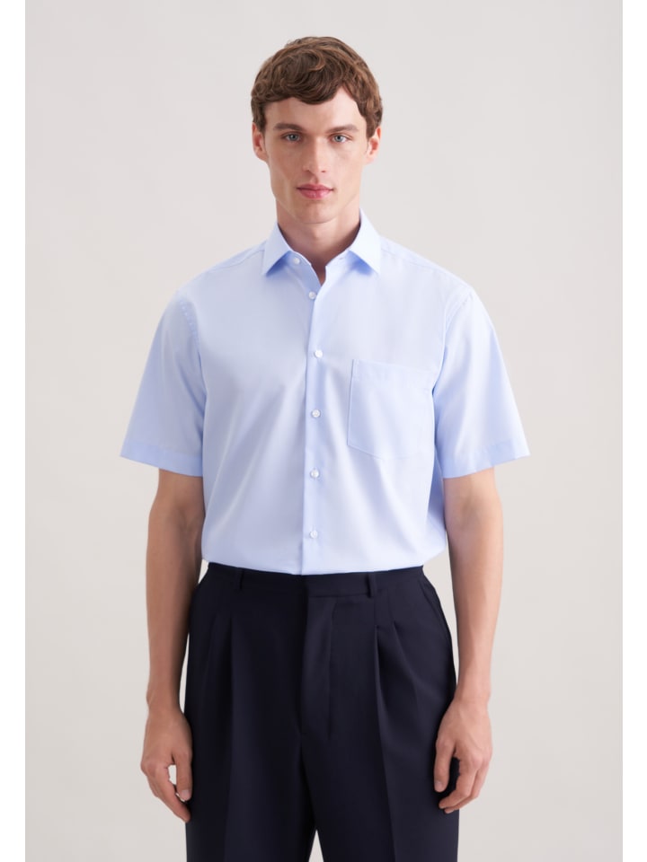 Seidensticker Деловая рубашка, стандартный размер, светло-голубого цвета
Seidensticker Деловая рубашка, стандартный размер, светло-голубого цвета