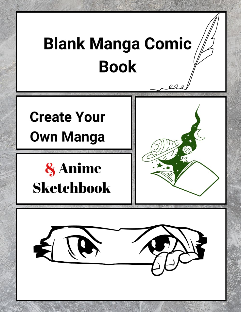 Blank Manga Comic Book: Create Your Own Manga & Anime Comic Book
Blank Manga Comic Book: Create Your Own Manga & Anime Comic Book