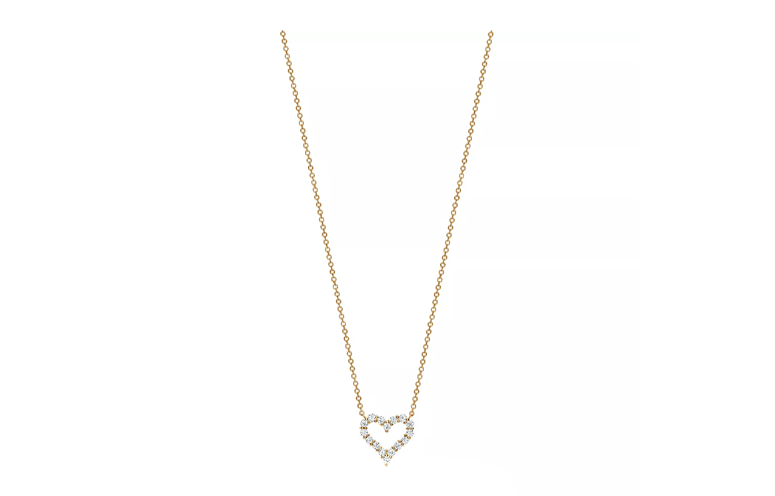 TIFFANY & CO. Hearts 18K Gold, Diamond Necklaces Women's
TIFFANY & CO. Hearts 18K Gold, Diamond Necklaces Women's
