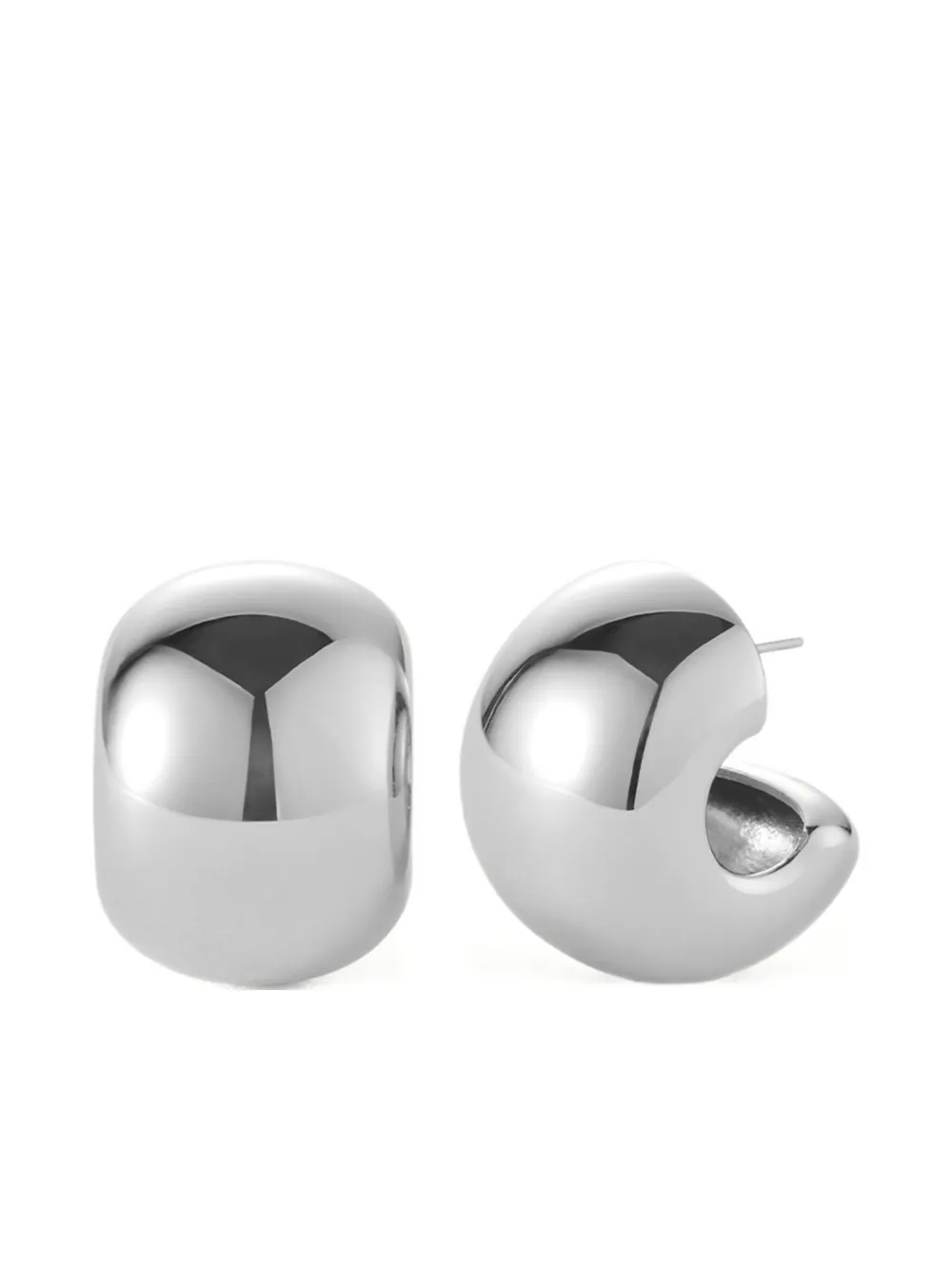 Серьги-кольца Jenny Bird, серебристый
Серьги-кольца Jenny Bird, серебристый