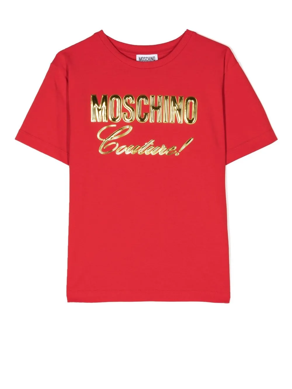 Футболка с логотипом Moschino Kids, красный
Футболка с логотипом Moschino Kids, красный