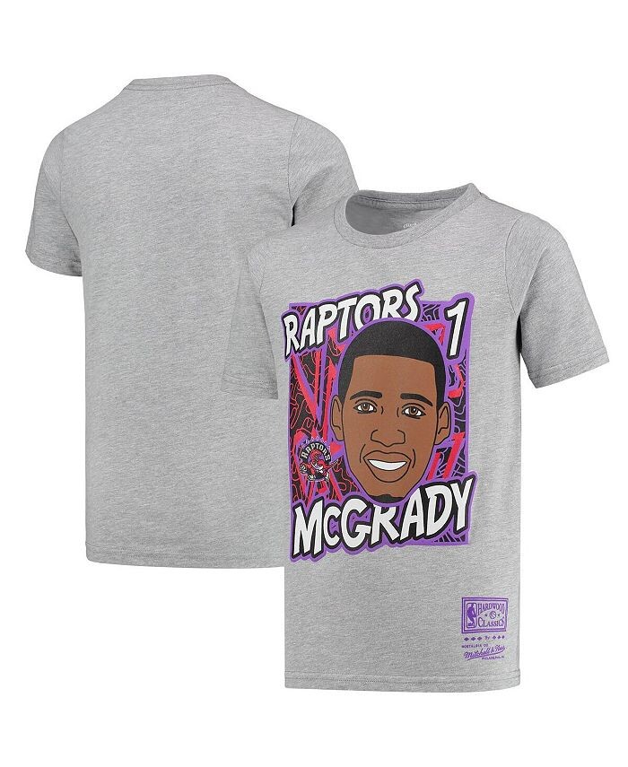 Серая футболка Big Boys Tracy McGrady Toronto Raptors Hardwood Classics King of the Court Player Mitchell & Ness, серый
Серая футболка Big Boys Tracy McGrady Toronto Raptors Hardwood Classics King of the Court Player Mitchell & Ness, серый