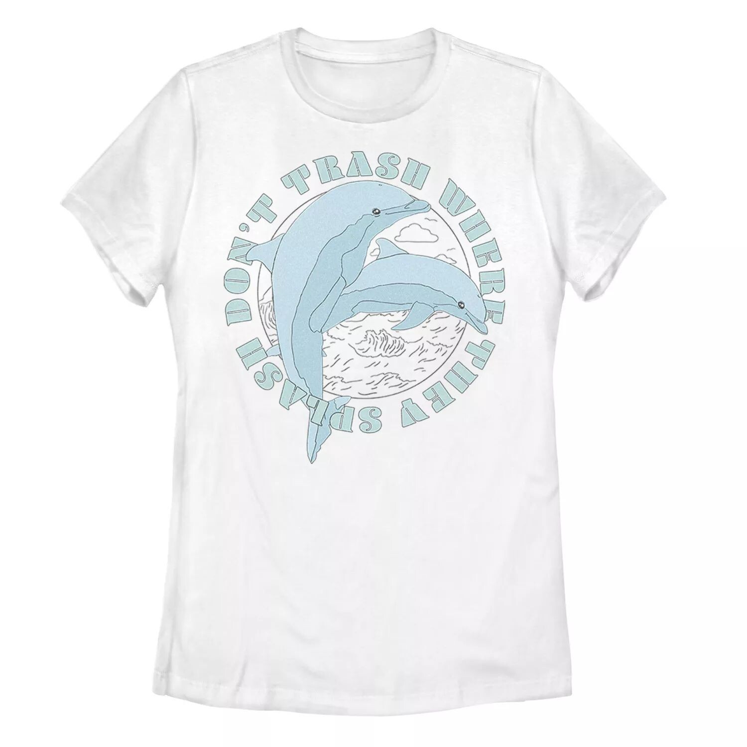 Футболка «Дельфины в День Земли для юниоров не мусорят там, где они разбрызгивают»
Футболка «Дельфины в День Земли для юниоров не мусорят там, где они разбрызгивают»