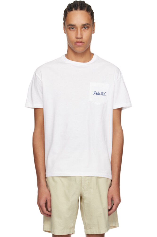 Белая классическая футболка Polo Bear Jersey Polo Ralph Lauren
Белая классическая футболка Polo Bear Jersey Polo Ralph Lauren