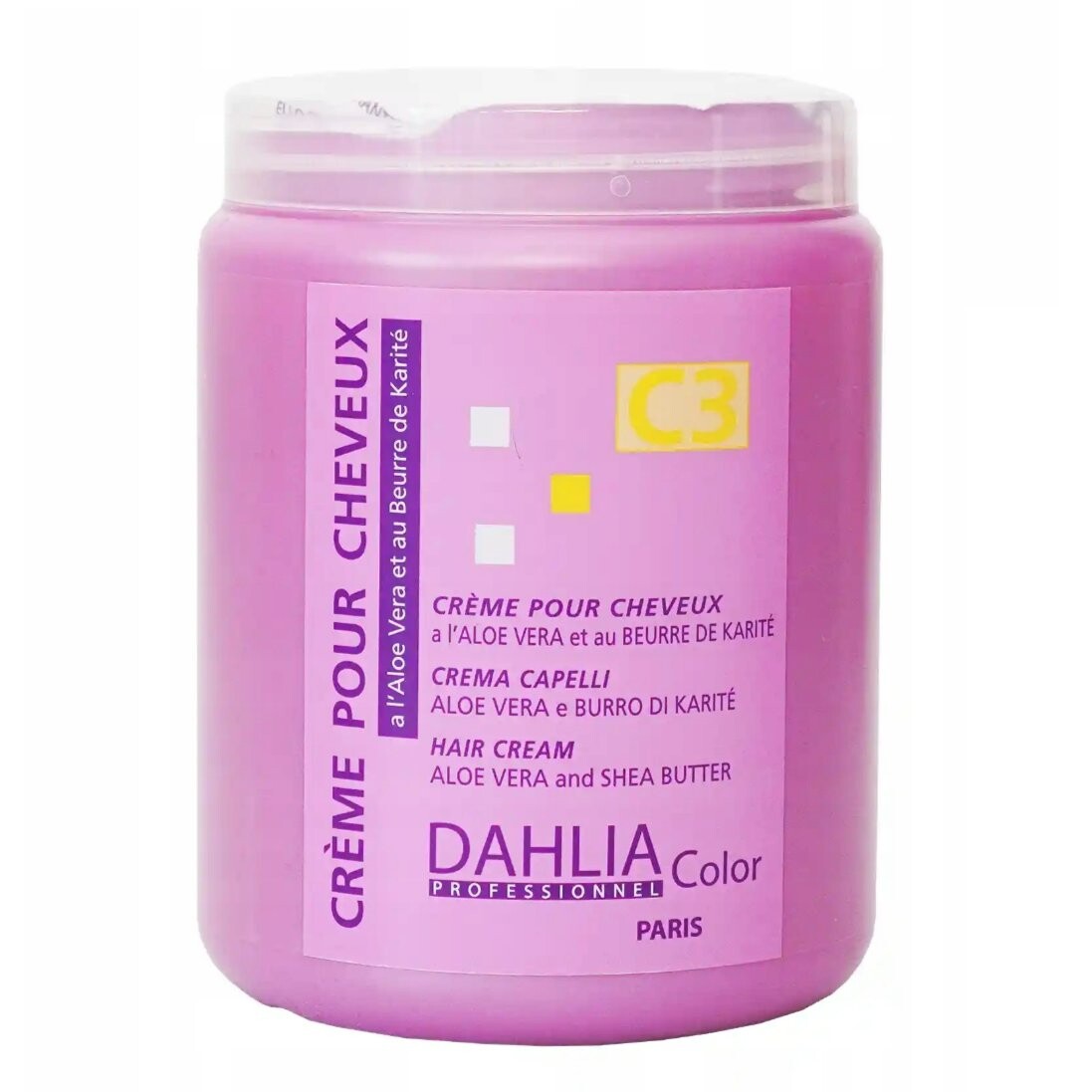 Маска для волос DAHLIA ALOE VERA и SHEA BATTER - C3 - 1000мл Inna Marka
Маска для волос DAHLIA ALOE VERA и SHEA BATTER - C3 - 1000мл Inna Marka