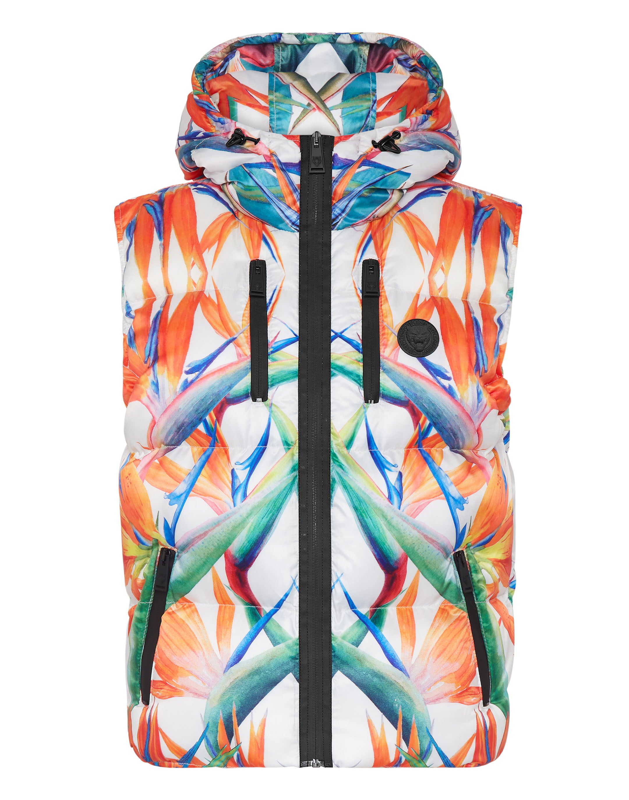 Нейлоновый пуховик Жилет Цветы PLEIN SPORT, белый/мультиколор
Нейлоновый пуховик Жилет Цветы PLEIN SPORT, белый/мультиколор