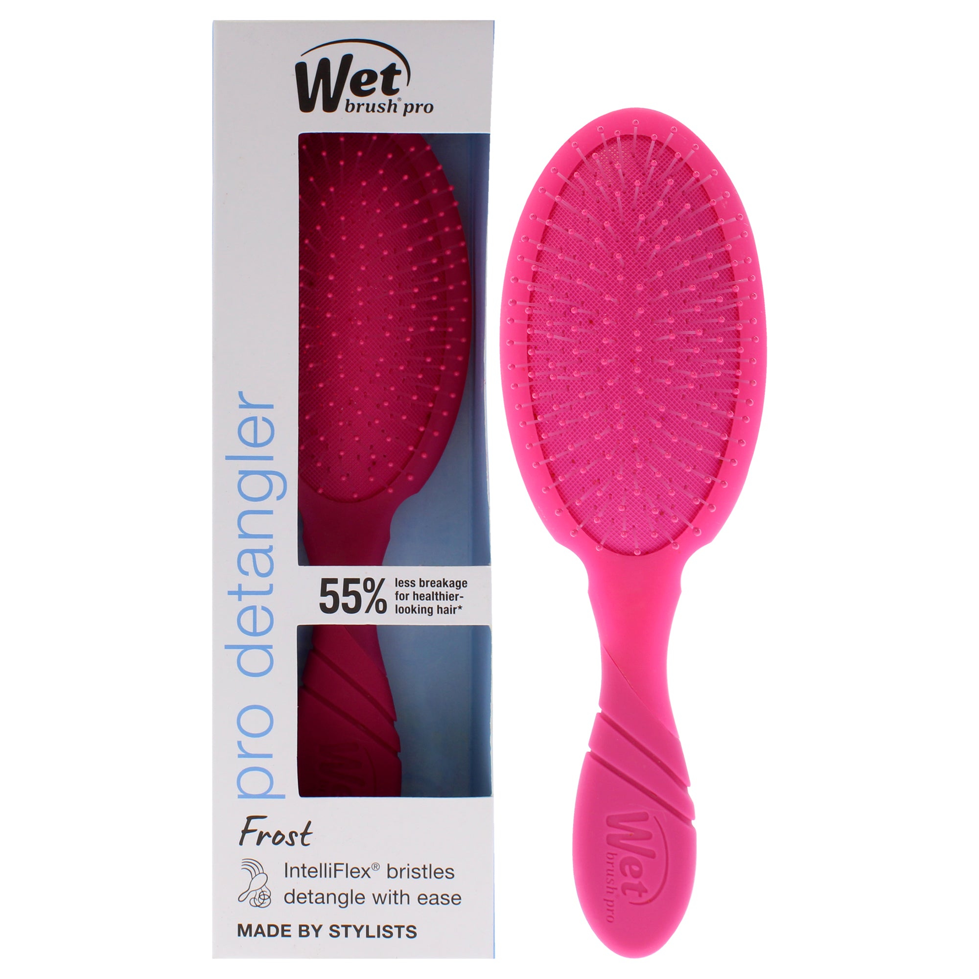 Профессиональная расческа для распутывания волос Pro Detangler Brush - Frost Pink от Wet Brush, подходит как для мужчин, так и для женщин - 1 шт
Профессиональная расческа для распутывания волос Pro Detangler Brush - Frost Pink от Wet Brush, подходит как для мужчин, так и для женщин - 1 шт