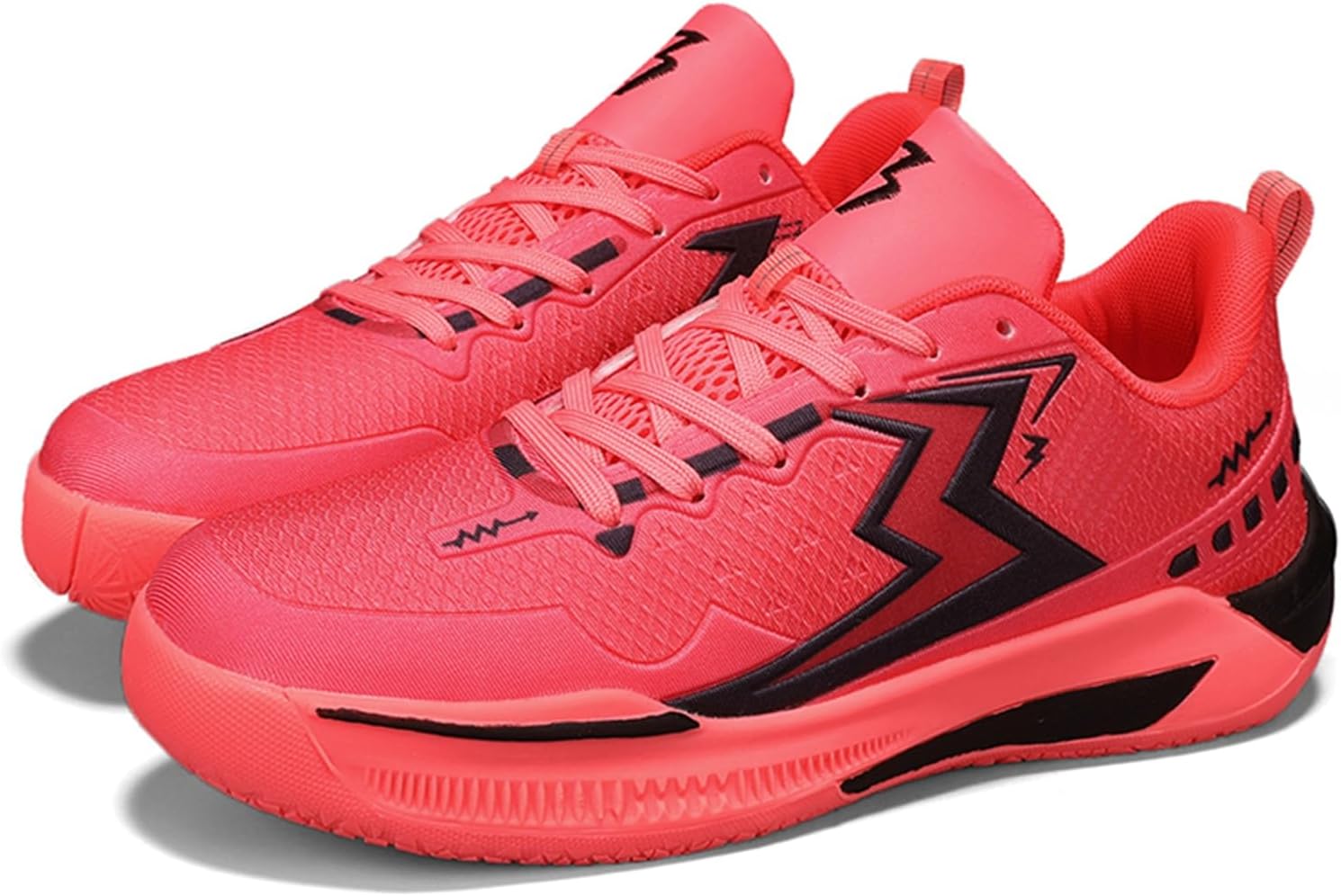 Мужские дышащие кроссовки с сеткой, на толстой подошве, шнуровка, повседневные спортивные обувь, нескользящие, легкие, с круглым носком, амортизирующие, модные баскетбольные кроссовки, подходящие для тренировок на улице и в зале Qaoterod, красны...
Мужские дышащие кроссовки с сеткой, на толстой подошве, шнуровка, повседневные спортивные обувь, нескользящие, легкие, с круглым носком, амортизирующие, модные баскетбольные кроссовки, подходящие для тренировок на улице и в зале Qaoterod, красны...