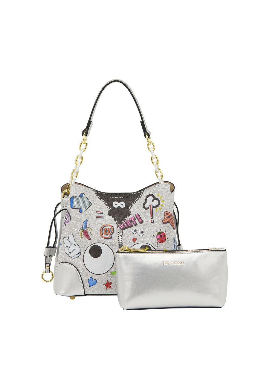 Сумка через плечо MYMO Pop Eyetheme, серебряный
Сумка через плечо MYMO Pop Eyetheme, серебряный