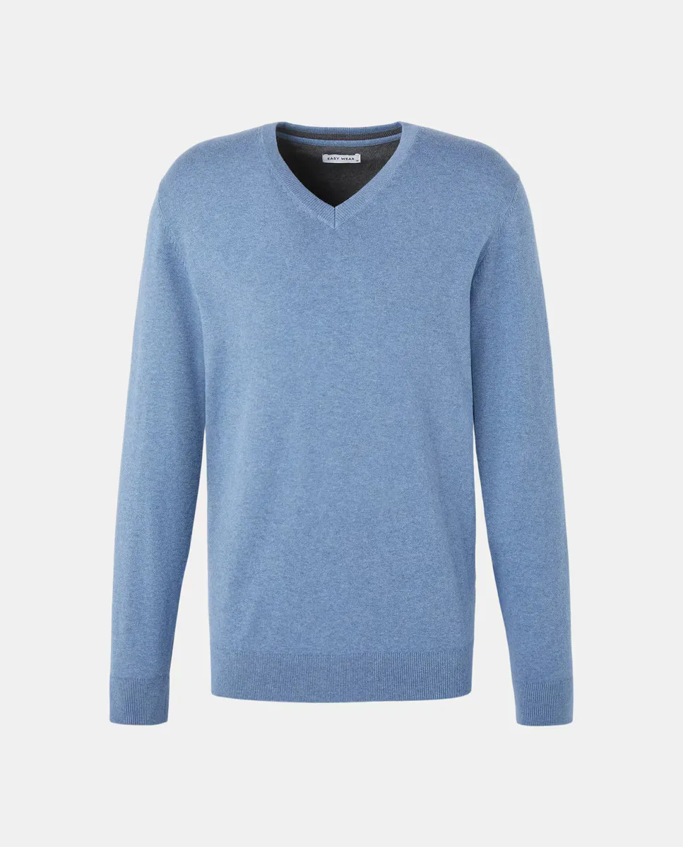 Однотонный джемпер для мужчин Easy Wear, светло-голубой
Однотонный джемпер для мужчин Easy Wear, светло-голубой