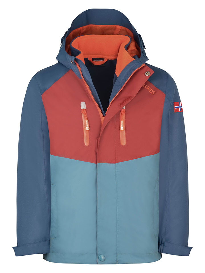 Функциональная куртка 3-в-1 "Bryggen" синего цвета Trollkids
Функциональная куртка 3-в-1 "Bryggen" синего цвета Trollkids