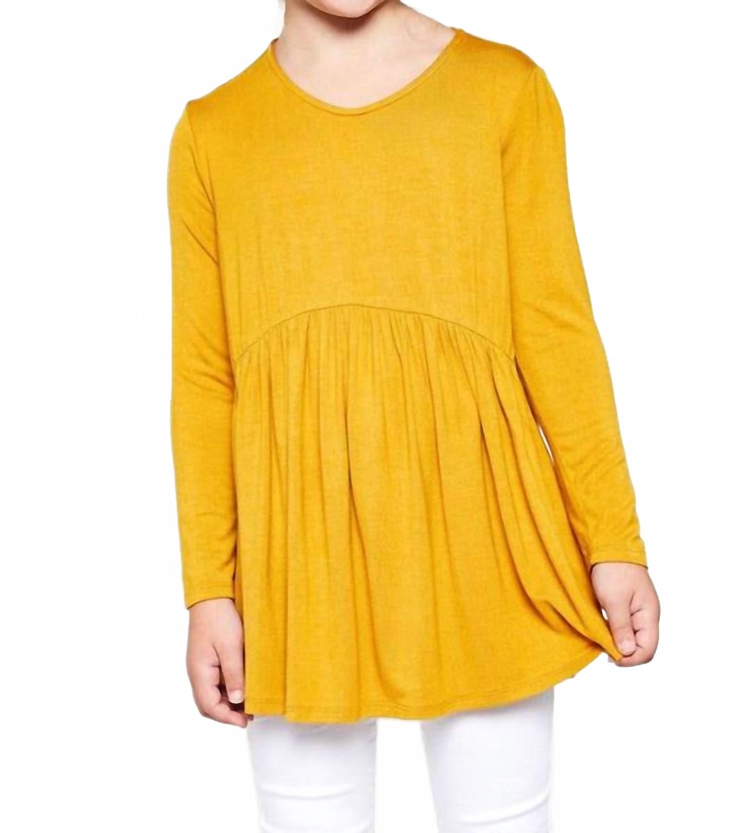 Детская блузка для девочки в горчичном цвете GtoG Kids, Mustard
Детская блузка для девочки в горчичном цвете GtoG Kids, Mustard