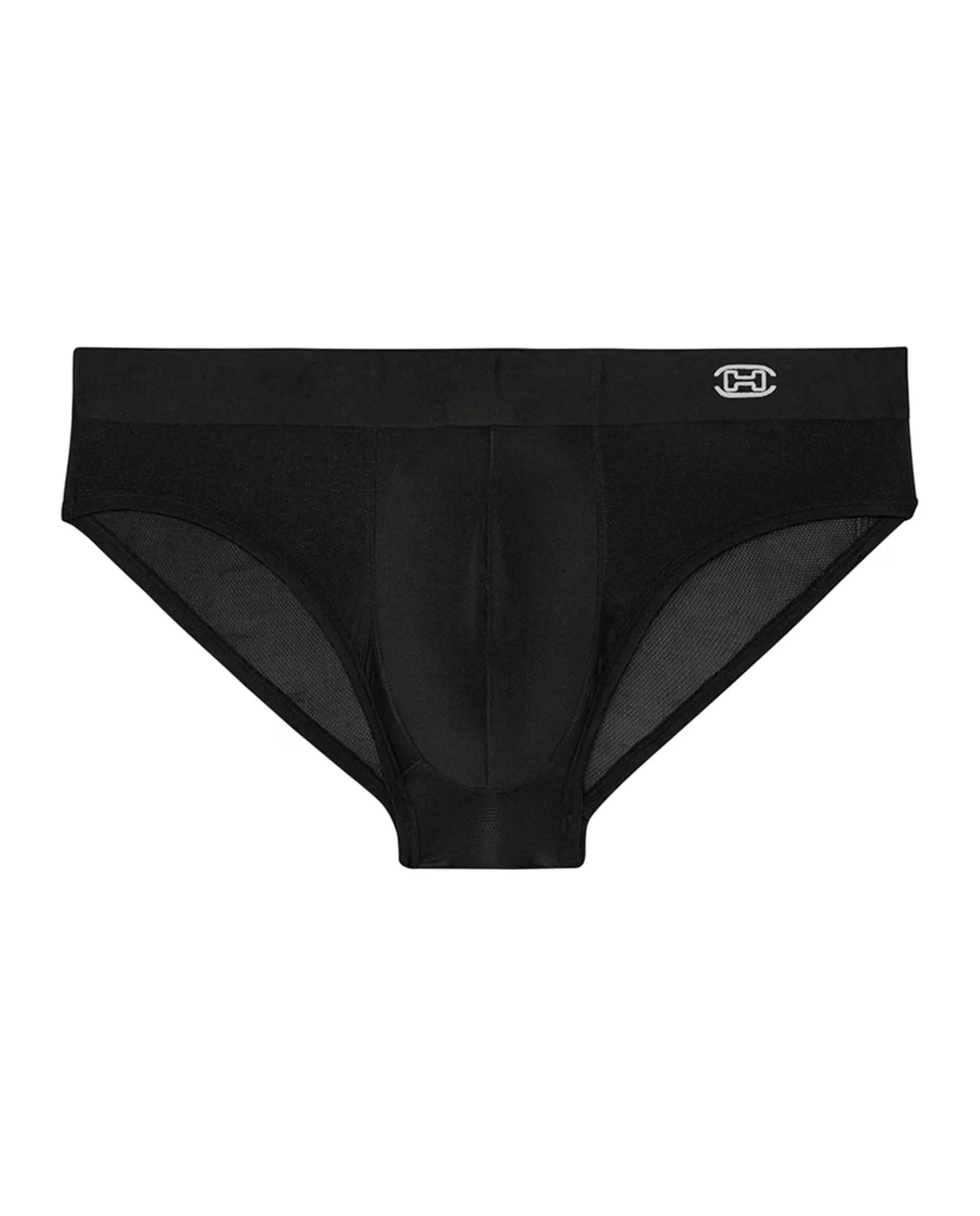 Закрытые мужские гладкие трусы из полиамида Hom, черный
Закрытые мужские гладкие трусы из полиамида Hom, черный