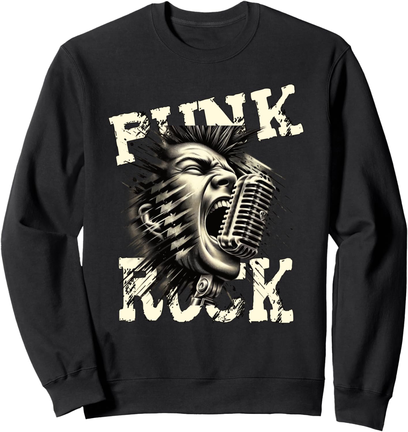 Панк-мотив - Толстовка с цитатами из панк-рока и изображением панков Statements And Punk Quotes, черный
Панк-мотив - Толстовка с цитатами из панк-рока и изображением панков Statements And Punk Quotes, черный