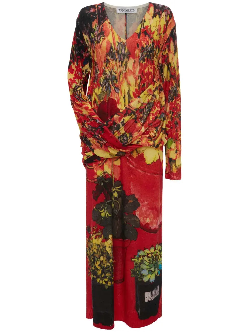 Платье асимметричного кроя JW ANDERSON, красный
Платье асимметричного кроя JW ANDERSON, красный