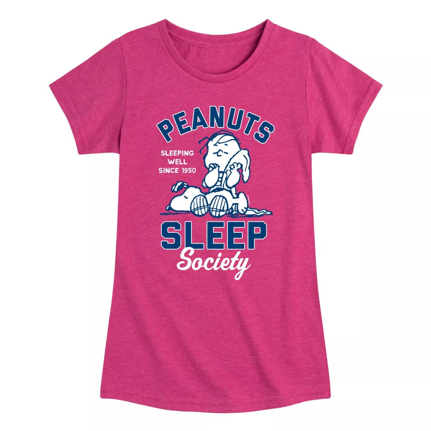 Футболка с рисунком Peanuts Sleep Society для девочек 7–16 лет Licensed Character 
Футболка с рисунком Peanuts Sleep Society для девочек 7–16 лет Licensed Character