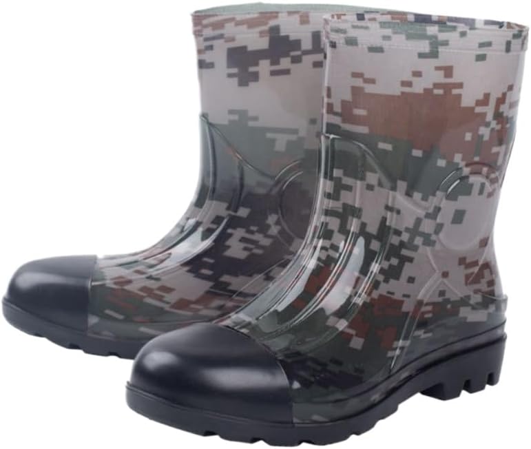 Камуфляжные короткие ботинки на щиколотку для мужчин, водонепроницаемые резиновые ботинки, легкие, дышащие, с широкой колодкой, противоскользящей подошвой, удобные для ношения, для прогулок по грязи, дождя, воды, для лодок и рыбалки Geerta, серы...
Камуфляжные короткие ботинки на щиколотку для мужчин, водонепроницаемые резиновые ботинки, легкие, дышащие, с широкой колодкой, противоскользящей подошвой, удобные для ношения, для прогулок по грязи, дождя, воды, для лодок и рыбалки Geerta, серы...