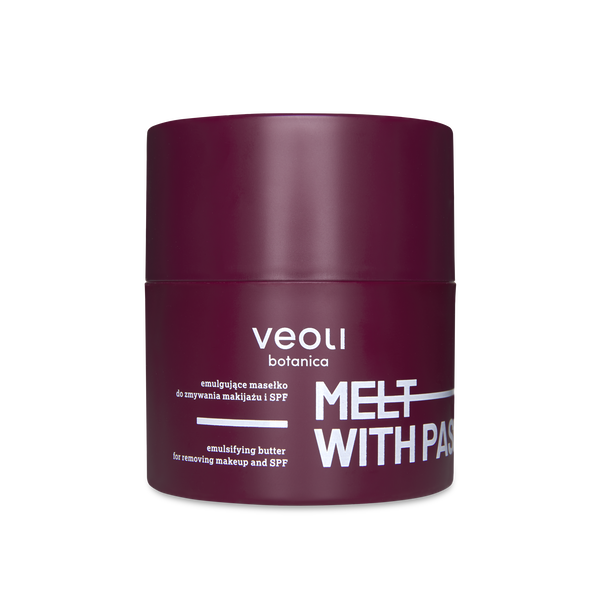 Эмульгирующее масло для снятия макияжа и spf, 40 г Veoli Botanica Melt with passion
Эмульгирующее масло для снятия макияжа и spf, 40 г Veoli Botanica Melt with passion