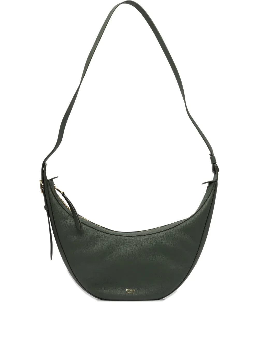 Маленькая кожаная сумка через плечо Augustina с полумесяцем KHAITE, зеленый
Маленькая кожаная сумка через плечо Augustina с полумесяцем KHAITE, зеленый