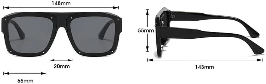 Модные солнцезащитные очки для мужчин, большие, в стиле панк, черные, солнцезащитные очки для женщин, винтажные очки с заклепками TKKTLLT, Black-grayblue
Модные солнцезащитные очки для мужчин, большие, в стиле панк, черные, солнцезащитные очки для женщин, винтажные очки с заклепками TKKTLLT, Black-grayblue