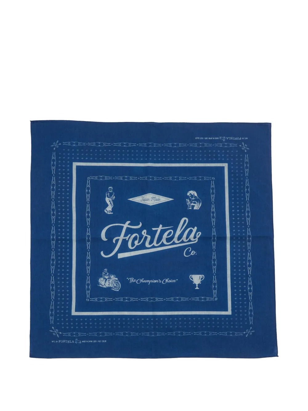 Муслиновая бандана с принтом логотипа Fortela, синий
Муслиновая бандана с принтом логотипа Fortela, синий