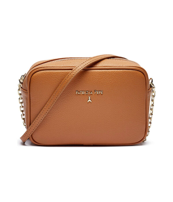 Кожаная сумочка Patrizia Pepe, коричневый
Кожаная сумочка Patrizia Pepe, коричневый