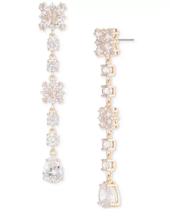 Серьги-Подвески с кубическим цирконием Marchesa, white
Серьги-Подвески с кубическим цирконием Marchesa, white