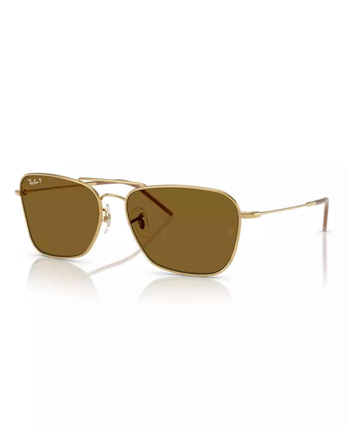 Унисекс поляризованные солнцезащитные очки Caravan Reverse, RBR0102S Ray-Ban, золотой
Унисекс поляризованные солнцезащитные очки Caravan Reverse, RBR0102S Ray-Ban, золотой
